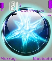 Plasma Ball Mobile Theme