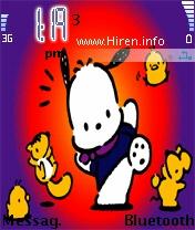 Pochacco Toon Mobile Theme