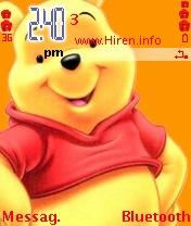 Pooh Smiling Mobile Theme