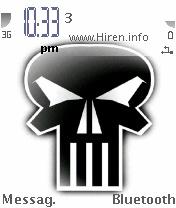 Punisher Black Mobile Theme