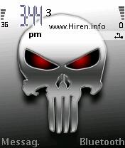 Punisher Silver Mobile Theme