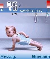 Pushups Little Baby Gym