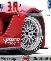 Red Viper Superb Car Theme