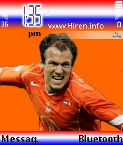 Robben Blue and Orange Theme