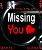 Romance Missing You Loveheart