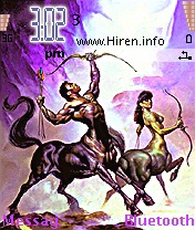 Sagittarius Nokia Mobile Theme