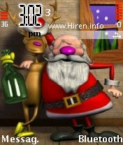 Santaclaus Cristmas Mobile Theme