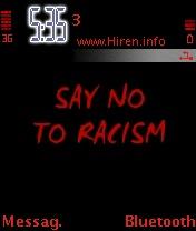 Say No to Racism Mobile Theme