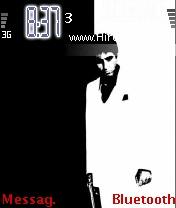 Scarface Black White Theme