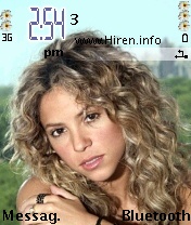 Shakira Mobile Theme