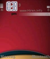 Silve Red Phone Theme