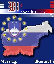 Slovenia Red and Blue Nice Theme