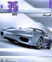 Speed Silver Car