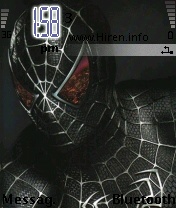 Spider Man 3 Black S60 Theme