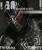 Spiderman 3 Mobile Theme Black