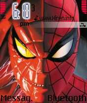 Spiderman Closeup S60 Theme