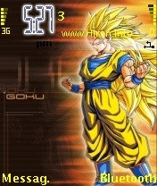 Ss3goku Mobile Theme