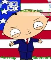 Stewie for Pres Mobile Theme