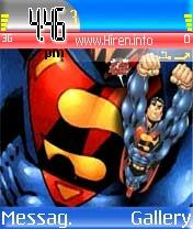 Superman 2 Red Blue Theme