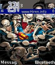 Superman in Trouble Mobile Theme