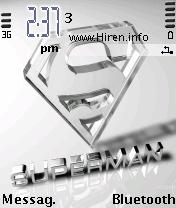 Superman Silver Mobile Theme