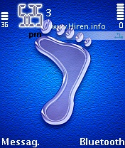 The Foot Blue Theme