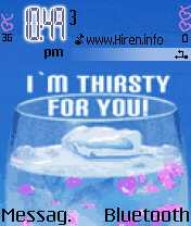 Thirsty for U Animated Theme