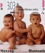 Three Little Kids Cute Theme