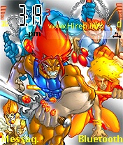 Thundercats Red and Yellow Colourful