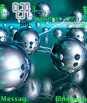 Watery Silver Balls Theme