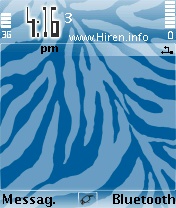 Zebra Glasses Theme