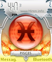 Zodiac Sign Pisces Theme