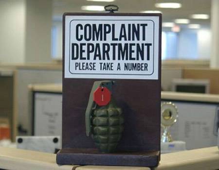 Complaint Department