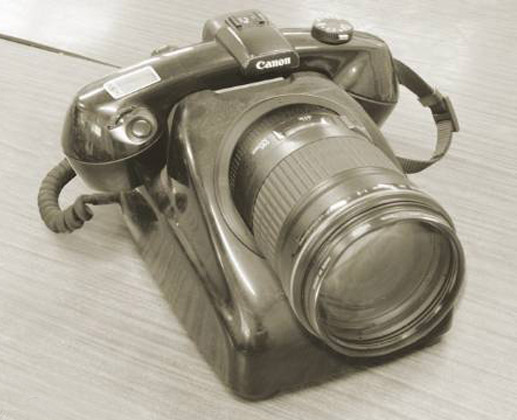 Professional Camera with Phone